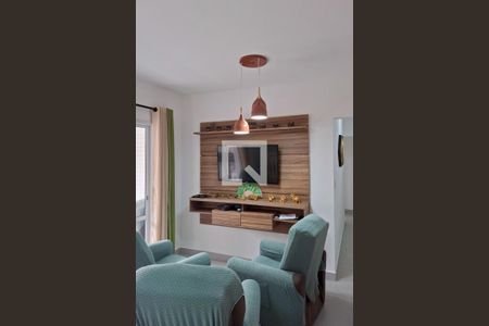 Sala de apartamento para alugar com 2 quartos, 85m² em Canto do Forte, Praia Grande