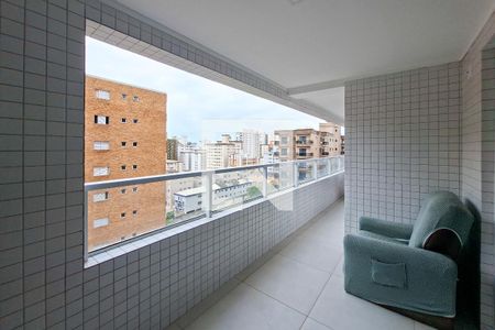 Sacada  de apartamento para alugar com 2 quartos, 85m² em Canto do Forte, Praia Grande
