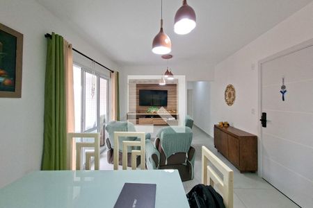 Sala de apartamento para alugar com 2 quartos, 85m² em Canto do Forte, Praia Grande