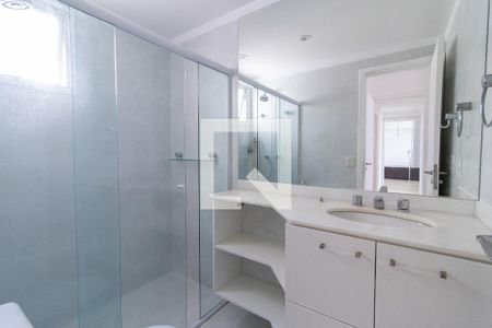 Banheiro da Suíte de apartamento para alugar com 3 quartos, 98m² em Mansões Santo Antônio, Campinas