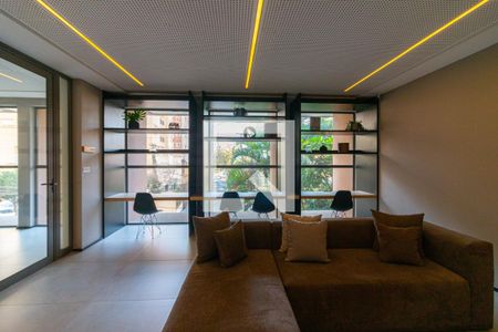 Lounge/Coworking de kitnet/studio à venda com 1 quarto, 24m² em Vila Nova Conceição, São Paulo