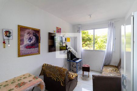Sala de apartamento para alugar com 2 quartos, 42m² em Jardim Imperador (zona Leste), São Paulo