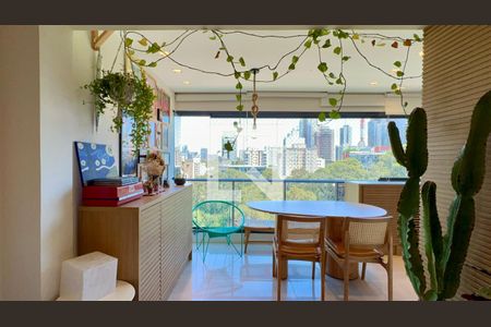 Varanda gourmet de apartamento à venda com 2 quartos, 73m² em Cerqueira César, São Paulo