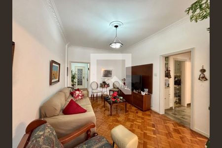 Sala de apartamento à venda com 4 quartos, 130m² em Copacabana, Rio de Janeiro