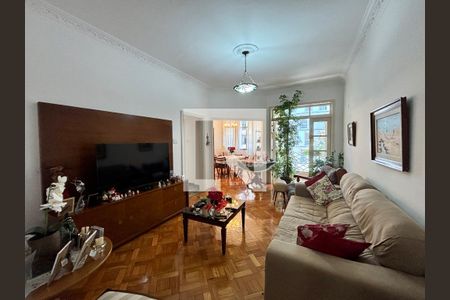 Sala de apartamento à venda com 4 quartos, 130m² em Copacabana, Rio de Janeiro