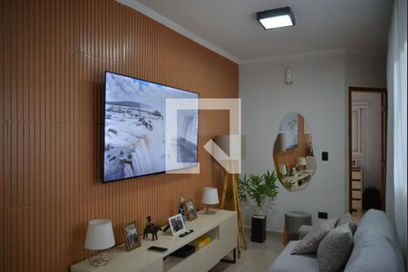 Sala de apartamento à venda com 2 quartos, 50m² em Parque João Ramalho, Santo André