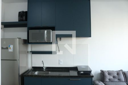 Sala e Cozinha Integrada de apartamento à venda com 1 quarto, 25m² em Pompeia, São Paulo