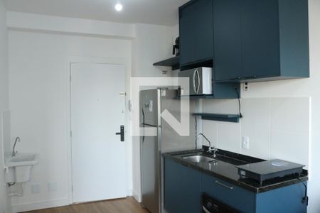 Sala e Cozinha Integrada de apartamento à venda com 1 quarto, 25m² em Pompeia, São Paulo