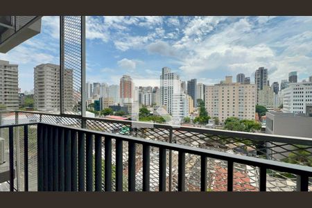 Varanda de apartamento para alugar com 1 quarto, 40m² em Pinheiros, São Paulo