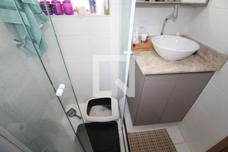 Banheiro da Suíte de apartamento para alugar com 2 quartos, 63m² em Urbanova, São José dos Campos