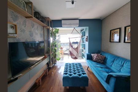 Sala de apartamento para alugar com 2 quartos, 62m² em Continental, Osasco