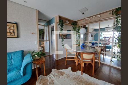 Sala de apartamento para alugar com 2 quartos, 62m² em Continental, Osasco