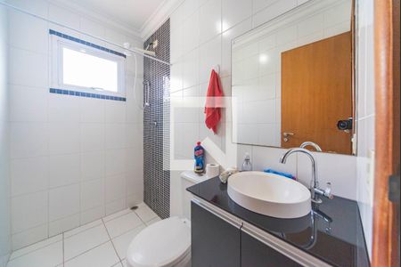Banheiro Social de apartamento à venda com 2 quartos, 119m² em Parque Sao Vicente, Santo André