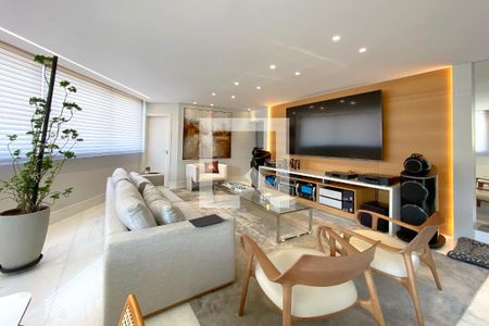 Sala de apartamento à venda com 4 quartos, 372m² em Serra, Belo Horizonte