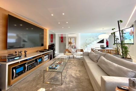 Sala de apartamento à venda com 4 quartos, 372m² em Serra, Belo Horizonte