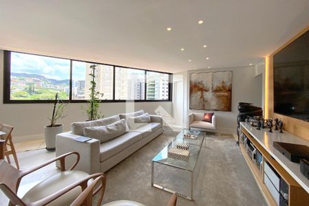 Sala de apartamento à venda com 4 quartos, 372m² em Serra, Belo Horizonte