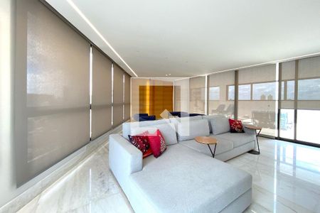 Sala de Estar de apartamento à venda com 4 quartos, 372m² em Serra, Belo Horizonte