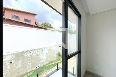 Varanda da Suite 1 de casa de condomínio à venda com 3 quartos, 120m² em São Luiz, Belo Horizonte