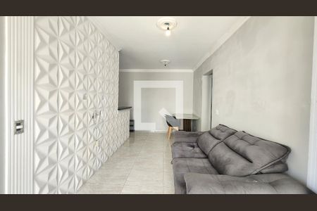 Sala de apartamento para alugar com 2 quartos, 63m² em Marapé, Santos