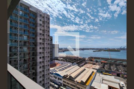 Vista da Sala de apartamento à venda com 3 quartos, 80m² em Santo Cristo, Rio de Janeiro