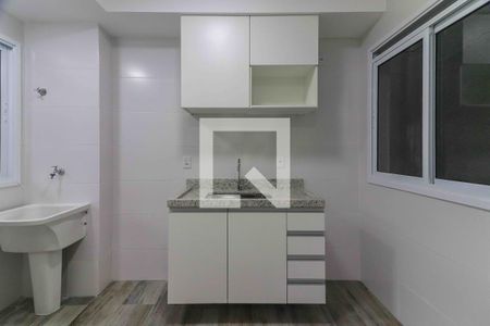 Sala/Cozinha/Lavanderia de apartamento para alugar com 2 quartos, 38m² em Vila Lageado, São Paulo