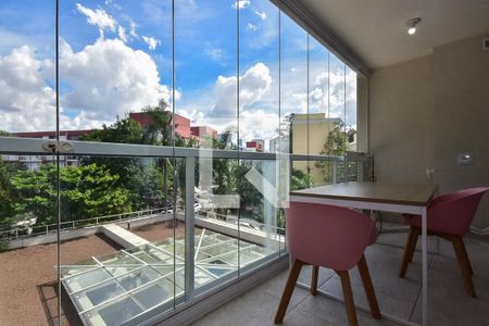 Varanda de apartamento para alugar com 1 quarto, 35m² em Real Parque, São Paulo