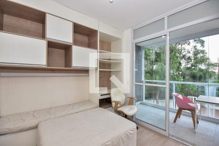 Sala de apartamento para alugar com 1 quarto, 35m² em Real Parque, São Paulo