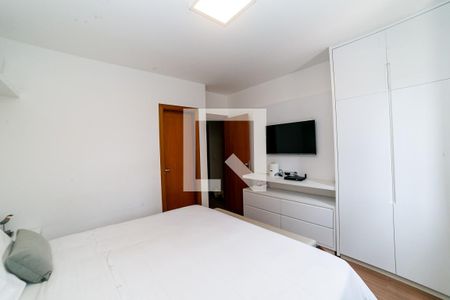 Suíte de apartamento à venda com 3 quartos, 130m² em São Lucas, Belo Horizonte