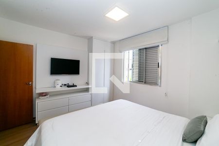 Suíte de apartamento à venda com 3 quartos, 130m² em São Lucas, Belo Horizonte