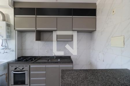 Cozinha de apartamento para alugar com 2 quartos, 46m² em Ribeirânia, Ribeirão Preto