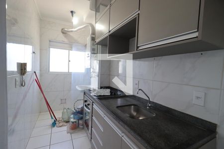 Cozinha de apartamento para alugar com 2 quartos, 46m² em Ribeirânia, Ribeirão Preto