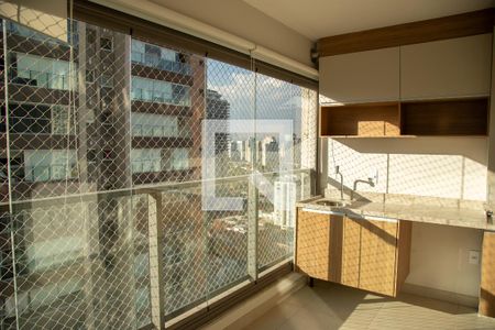 Varanda de apartamento para alugar com 2 quartos, 60m² em Jardim das Acacias, São Paulo