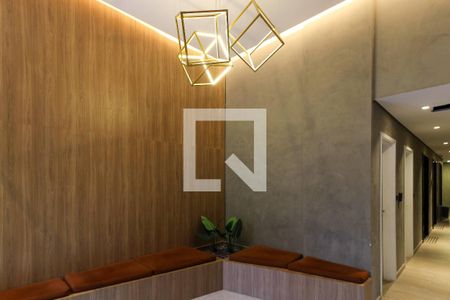 Área comum - Hall Social de kitnet/studio à venda com 1 quarto, 29m² em Pinheiros, São Paulo