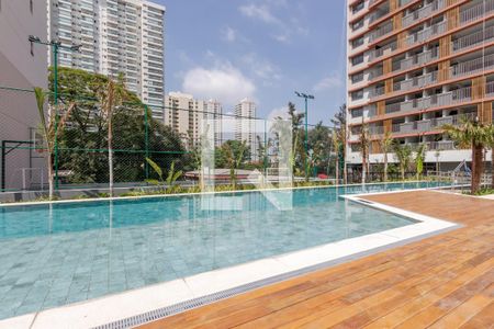 Piscina de apartamento à venda com 3 quartos, 125m² em Santo Amaro, São Paulo