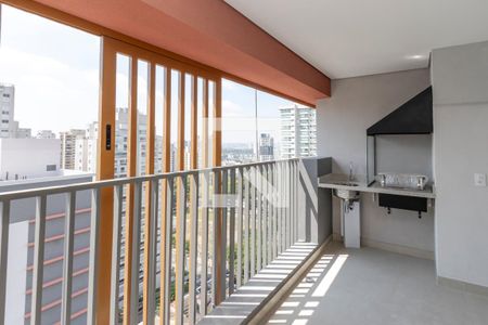 Varanda de apartamento para alugar com 3 quartos, 125m² em Santo Amaro, São Paulo