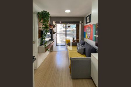 Sala de apartamento para alugar com 1 quarto, 29m² em Vila Nova Conceição, São Paulo