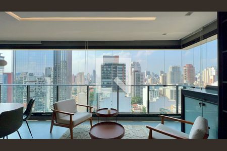 Sala de apartamento à venda com 1 quarto, 71m² em Pinheiros, São Paulo