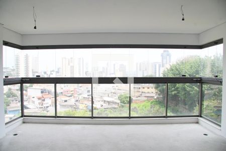 Sala/Cozinha e Varanda integrada  de apartamento à venda com 3 quartos, 150m² em Centro, Guarulhos