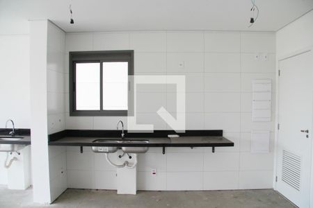 Sala/Cozinha e Varanda integrada  de apartamento à venda com 3 quartos, 150m² em Centro, Guarulhos