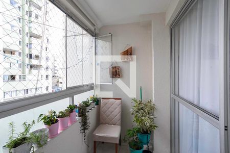 Varanda da sala de apartamento à venda com 2 quartos, 61m² em Ouro Preto, Belo Horizonte