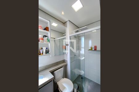 Banheiro de kitnet/studio para alugar com 1 quarto, 31m² em Vila Mariana, São Paulo