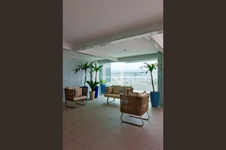 Área comum de apartamento para alugar com 2 quartos, 76m² em Maracanã, Praia Grande
