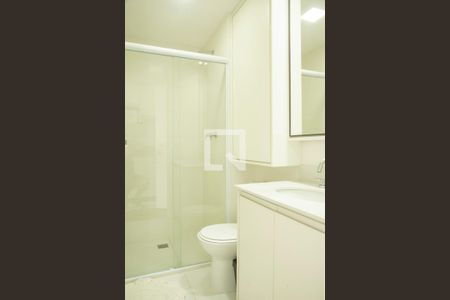 Banheiro de kitnet/studio à venda com 1 quarto, 25m² em Vila Clementino, São Paulo