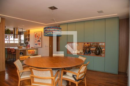 Sala de apartamento para alugar com 4 quartos, 200m² em Brooklin, São Paulo