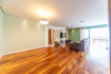 Sala de apartamento para alugar com 3 quartos, 145m² em Campestre, Santo André