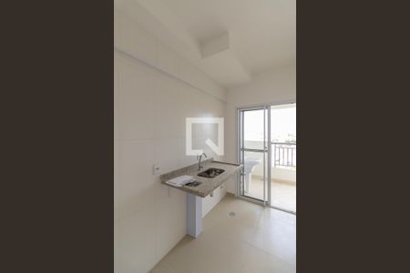 Sala/Cozinha de apartamento à venda com 2 quartos, 48m² em Vila Ré, São Paulo