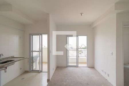 Sala/Cozinha de apartamento à venda com 2 quartos, 48m² em Vila Ré, São Paulo