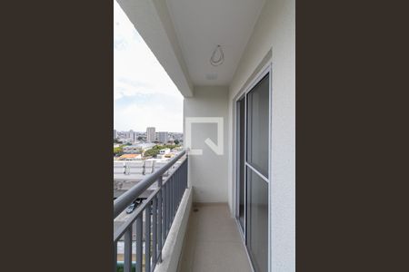 Varanda da  Sala/Cozinha de apartamento à venda com 2 quartos, 48m² em Vila Ré, São Paulo