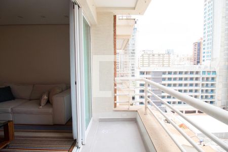 Varanda de apartamento à venda com 1 quarto, 53m² em Bela Vista, São Paulo