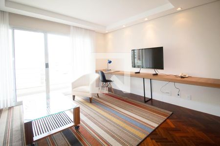 Sala de apartamento à venda com 1 quarto, 53m² em Bela Vista, São Paulo